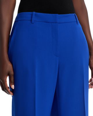 Peak Lapel Blazer & Gates Full Leg Pants