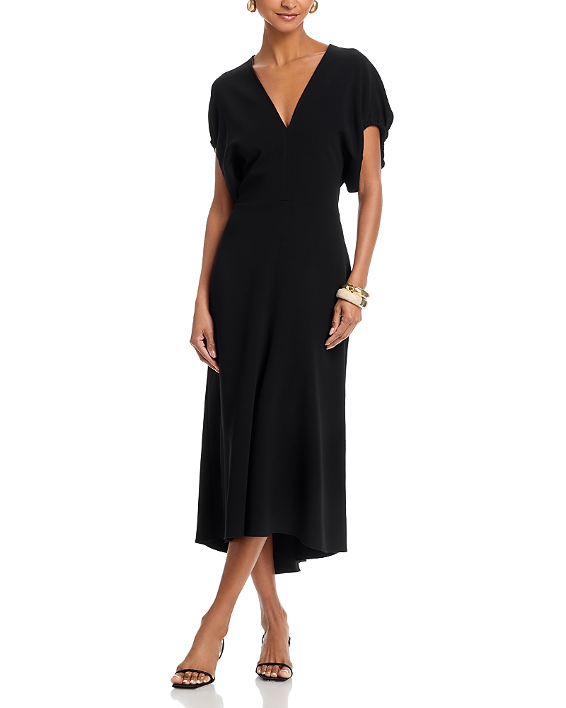 Victoria Beckham Blouson Midi Dress