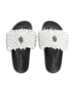 Women's Meena Eagle Beaded Slides