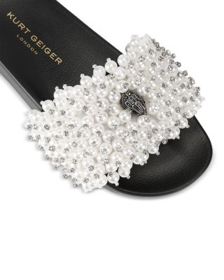 Women's Meena Eagle Beaded Slides