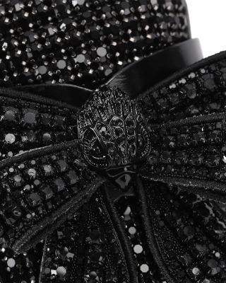 Women&#39;s Bow Crystal Loafers