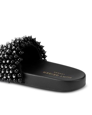 Women's Meena Eagle Beaded Slides