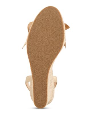 Women's Rozette Ruffle Wedge Sandals