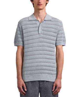 Vidal Jacquard Wave Polo