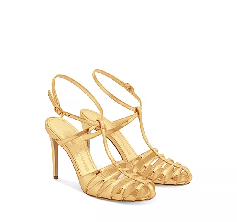 Ferragamo Women's Cage Stiletto Sandals