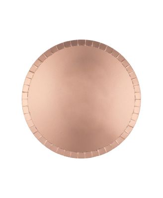  Solid Shade Colors,  Paper Party Dessert Plates, Set of 8