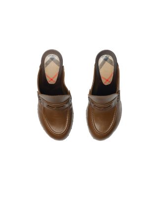 Women's Leather Potter Clogs