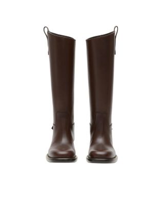 Women's Leather Cavalier Boots