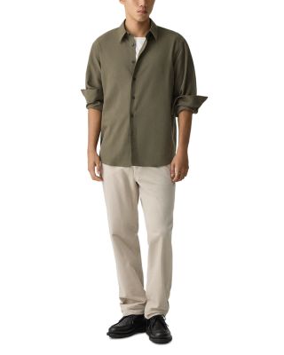Relaxed Shirt in Leaf Twill