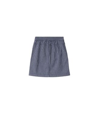 Girls' Striped Denim Skirt - Little Kid, Big Kid