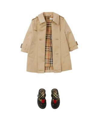Girls' Gabardine Trench Coat - Baby