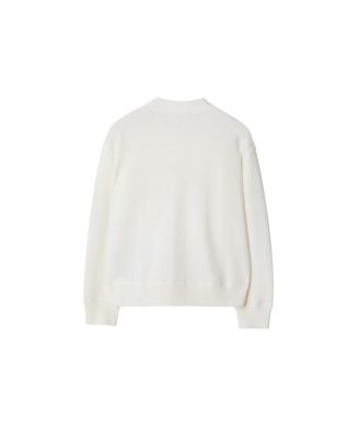 Girls' Check Label Wool Cardigan - Little Kid, Big Kid