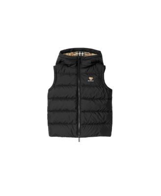 Boys' Nylon Hooded Puffer Gilet - Little Kid, Big Kid