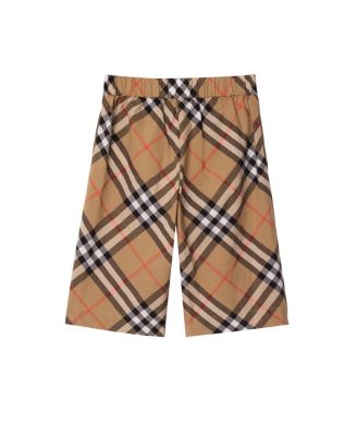 Unisex Check Cotton Trousers - Baby, Little Kid