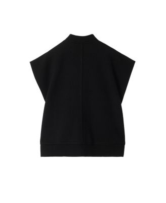 Girls' Check Label Wool Blend Cape - Baby