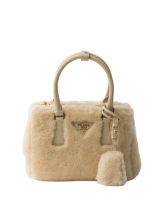  Galleria Mini Shearling Bag