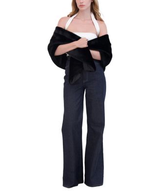  Faux Fur Mink Stole
