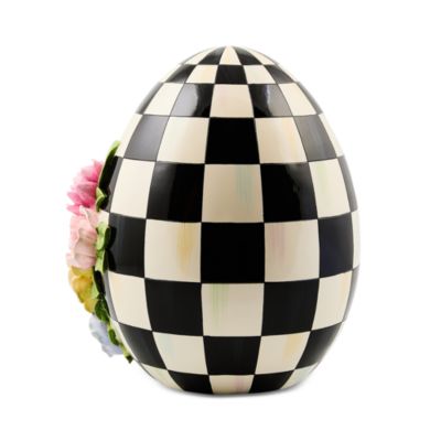 Frolic Spring Floral Tabletop Egg