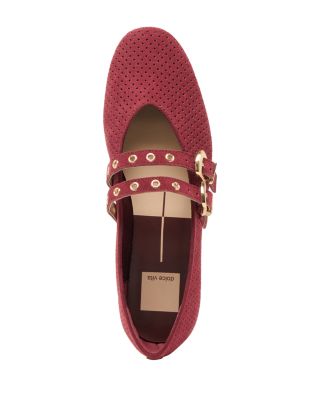 Women's Baylee Grommet Mary Jane Flats