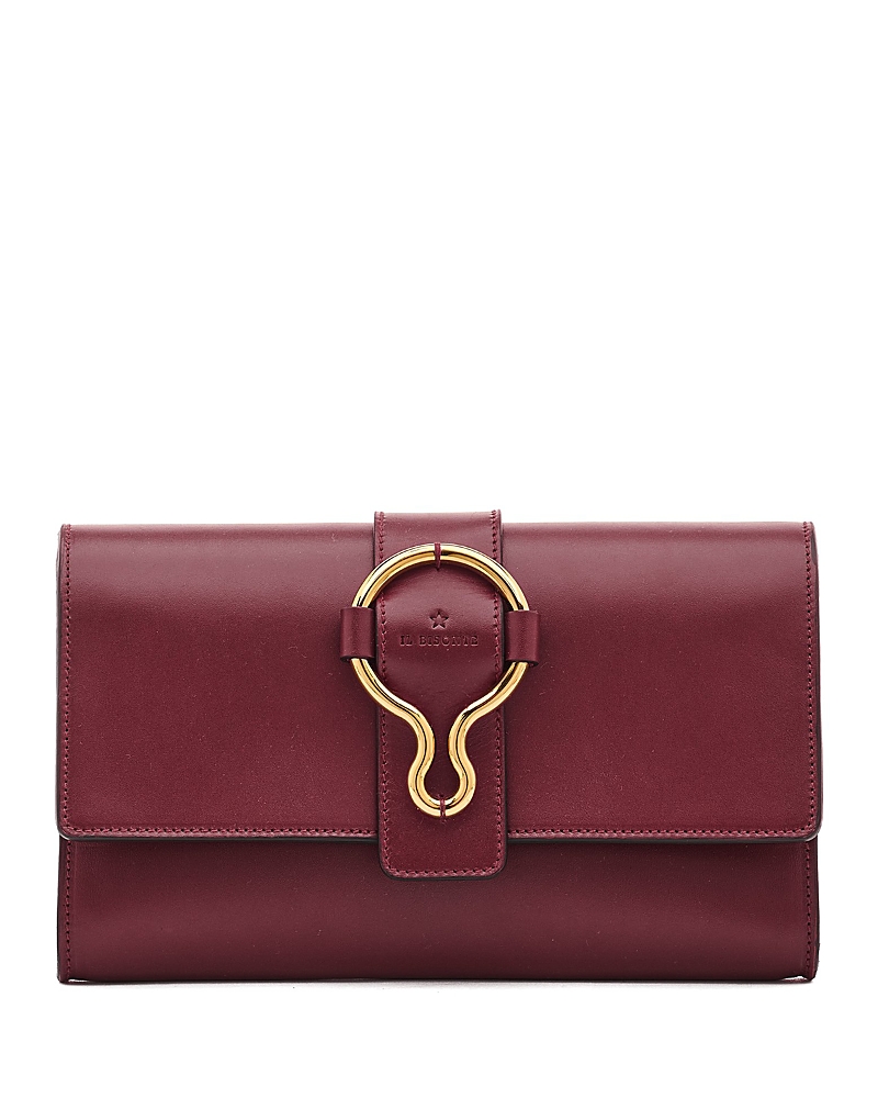 Il Bisonte Consuelo Leather Clutch