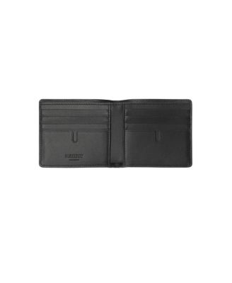 Check Intarsia Bifold Wallet