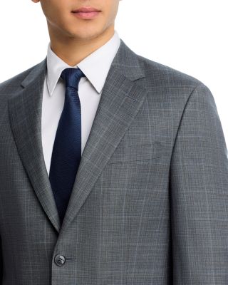 Flynn Shark Tonal Windowpane Classic Fit Suit