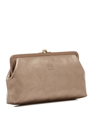 Classic Manuela Leather Clutch