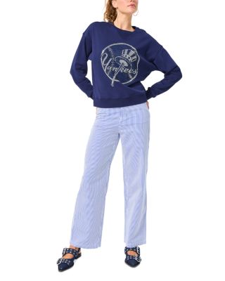 Sports Team Gemstone Logo Crewneck Sweaters