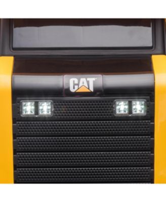  CAT Dump Truck 12V Electric Ride-On for Kids 3-6y: RC, Working Shovel, LED, Suspension - Ages 2-4