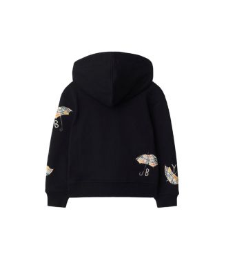 Umbrella Logo Cotton Zip Hoodie - Little Kid, Big Kid