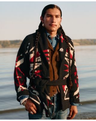 x TÓPA Unisex Red Wind Star Cardigan