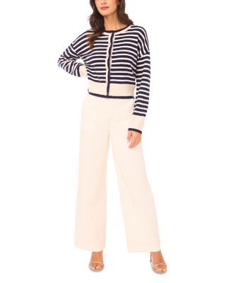 Stripe Cardigan Sweater