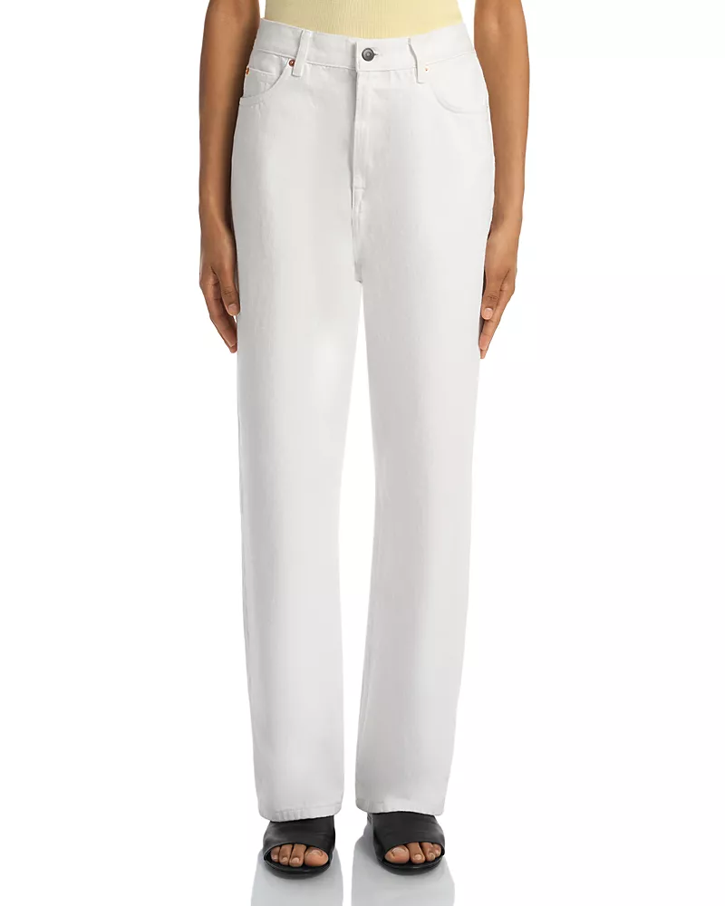 Wardrobe. nyc Low Rise Jeans in Blue