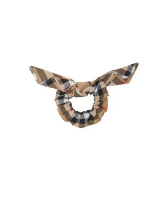  Unisex Check Cotton Scrunchie