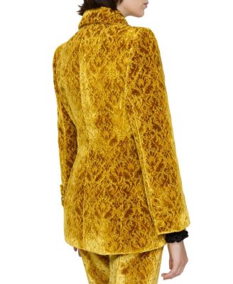 Baroque Velvet Blazer