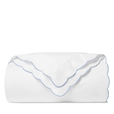 Limana Scalloped Duvet Cover, Full/Queen