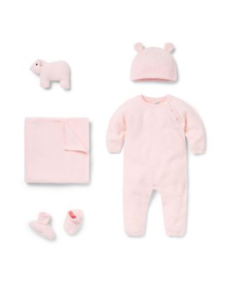 Girls' Bundle of Love Textured Knit Gift Set - Baby
