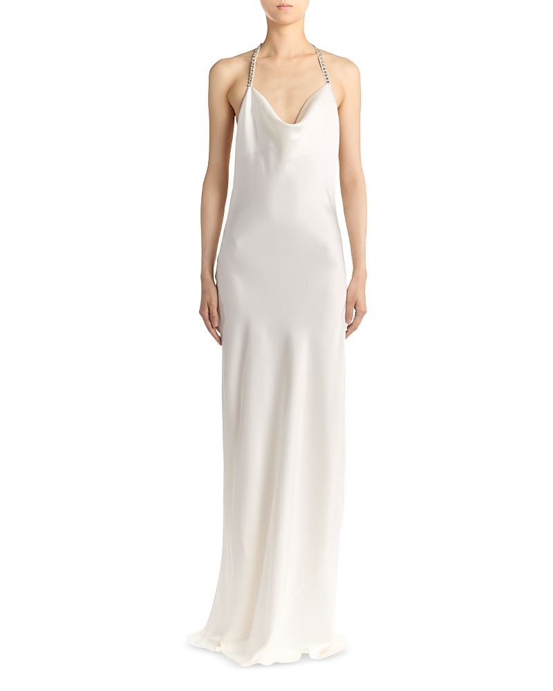 Stella Mccartney Forever Stella Embellished Dress In White