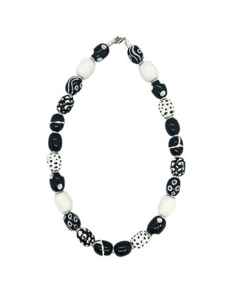  Monochrome Symphony Necklace