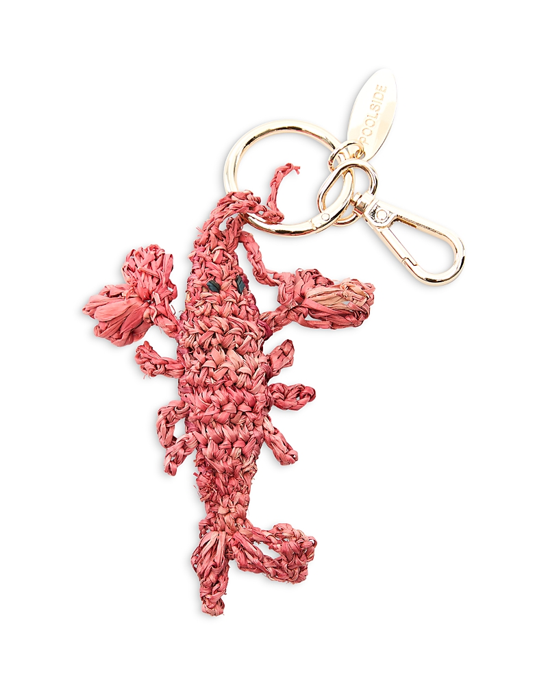 Poolside The Lobster Raffia Bag Charm