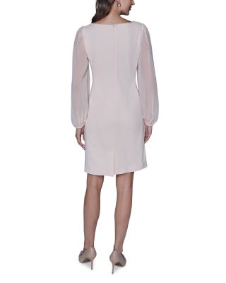 Scuba Crepe Sheath Dress