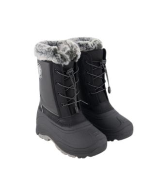 Kids Unisex Winter Boots with Removable Liner - Little Kid, Big Kid