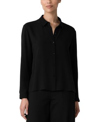 Silk Classic Collar Shirt