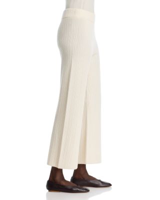 Mixed Stitch Pull On Knit Pants