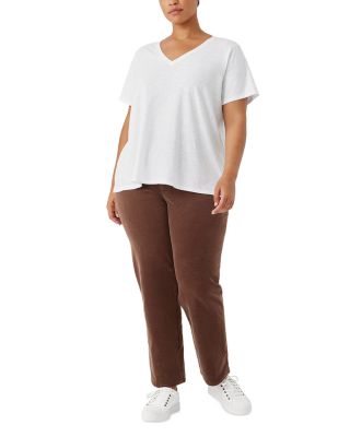 V Neck Short Sleeve Tee