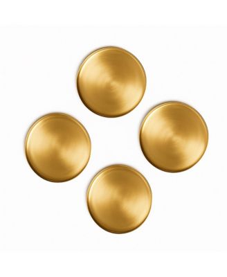 Heirloom Brass Coasters - Set of 4
