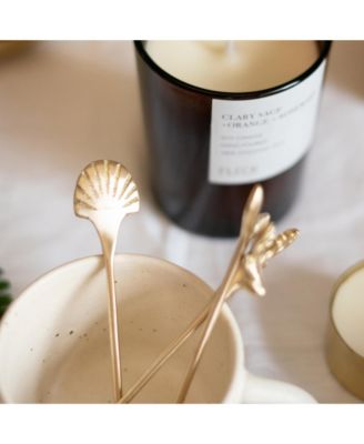  Seashell Stirrers - Set of 4