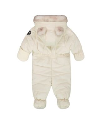 Unisex One-Piece Layette Snowsuit Designed for Car Seat - Baby