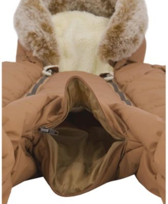 Unisex One-Piece Layette Snowsuit Designed for Car Seat - Baby