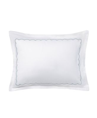  Scallop Hotel Duvet Cover 4 Piece Set, Queen